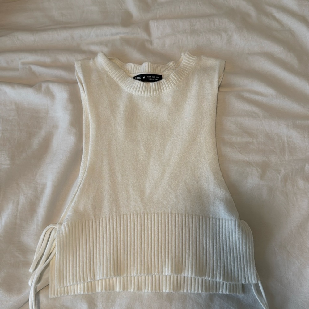 SHEIN tie top